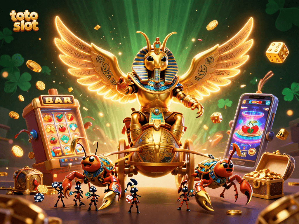 Menangkan jackpot di toto slot dengan mesin slot yang melimpah dan karakter menarik.