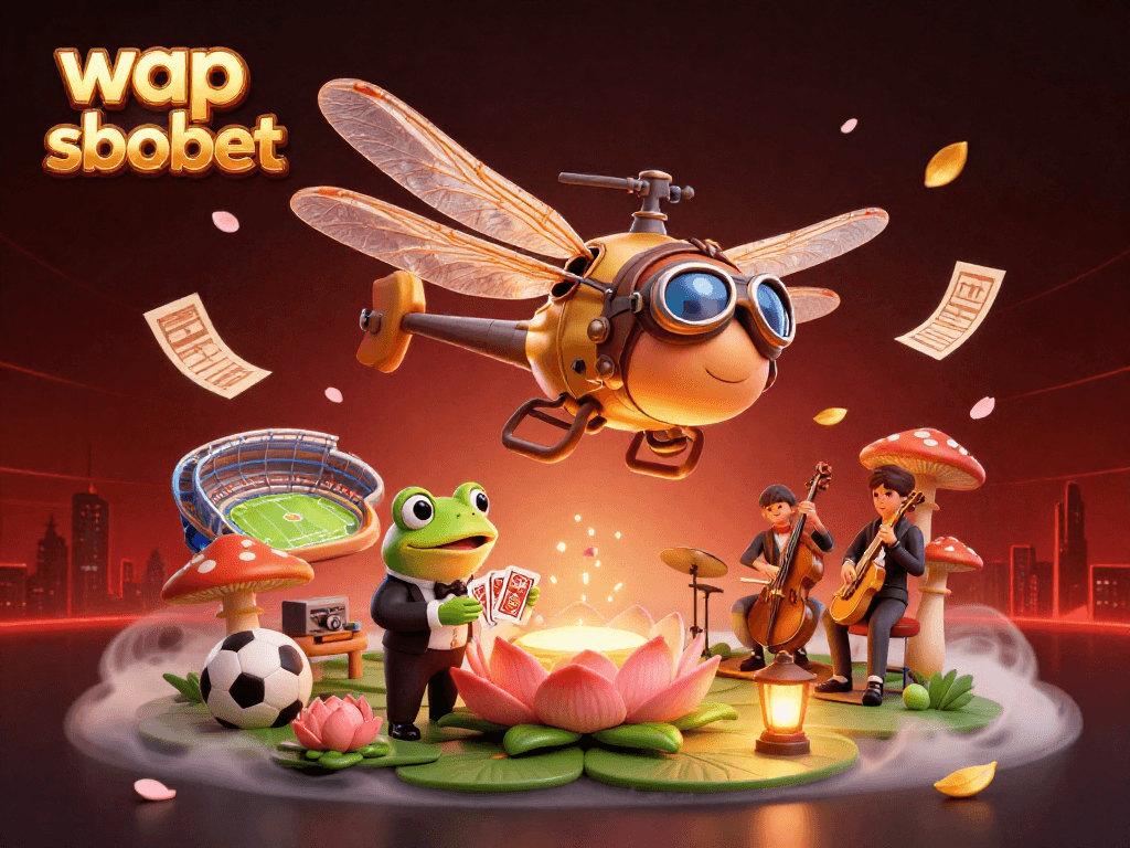 Engage with wap sbobet at the lively lily pad casino with thrilling sports betting action and entertainment.