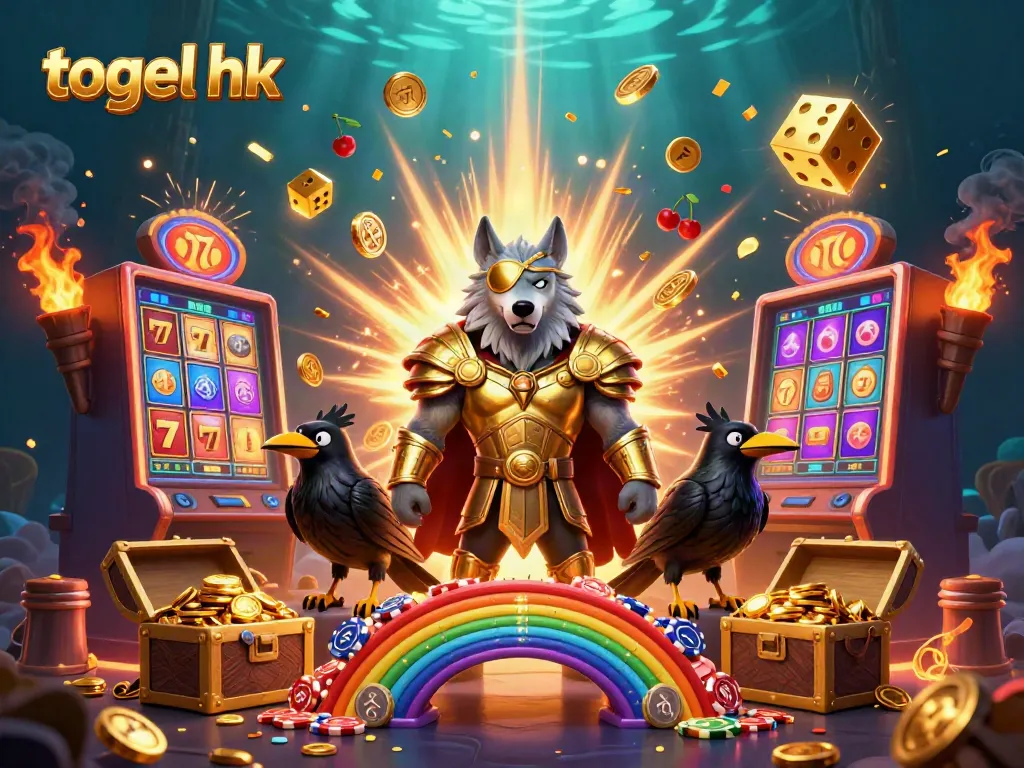 Menangkan togel hk dengan ilustrasi kasino penuh warna dan karakter menarik di dunia mistis.