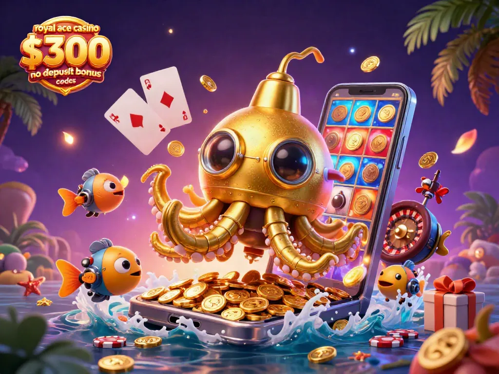 Engage with exciting gaming at royal ace casino $300 no deposit bonus codes with a vibrant underwater scene full of treasures.