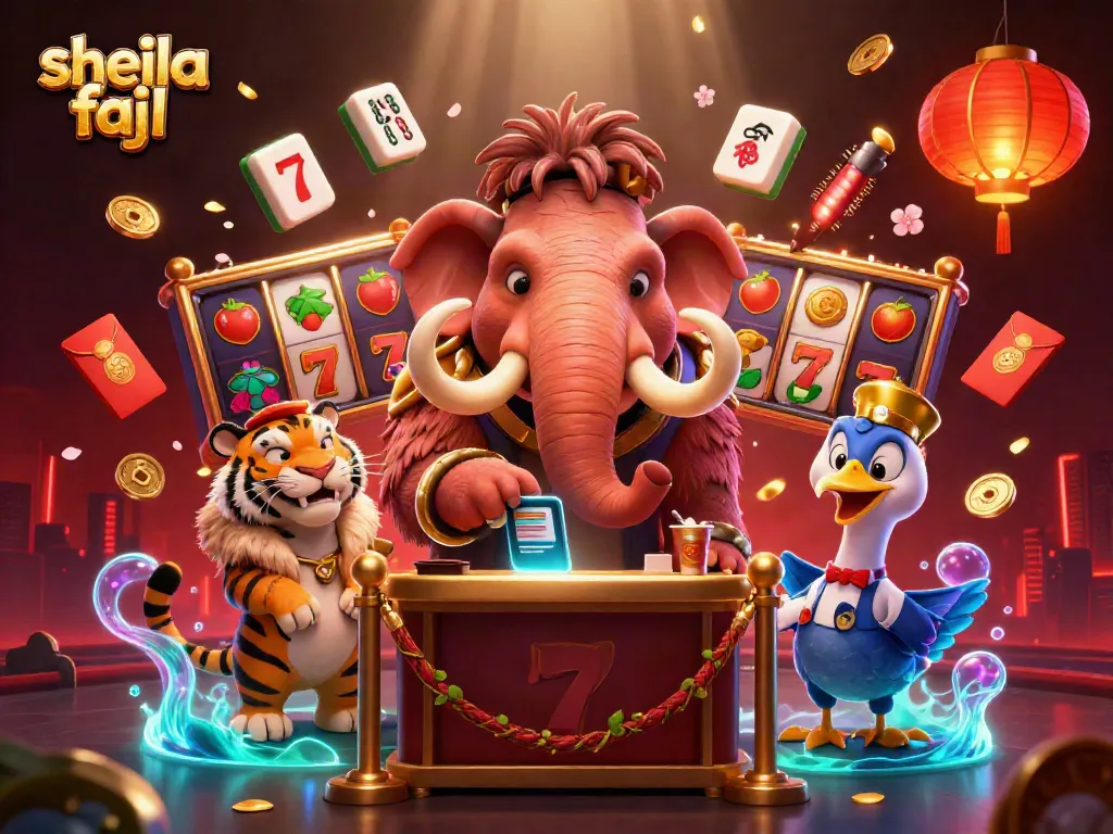 Experience thrilling gameplay with Sheila Fajl-styled jewelry in a vibrant casino scene.