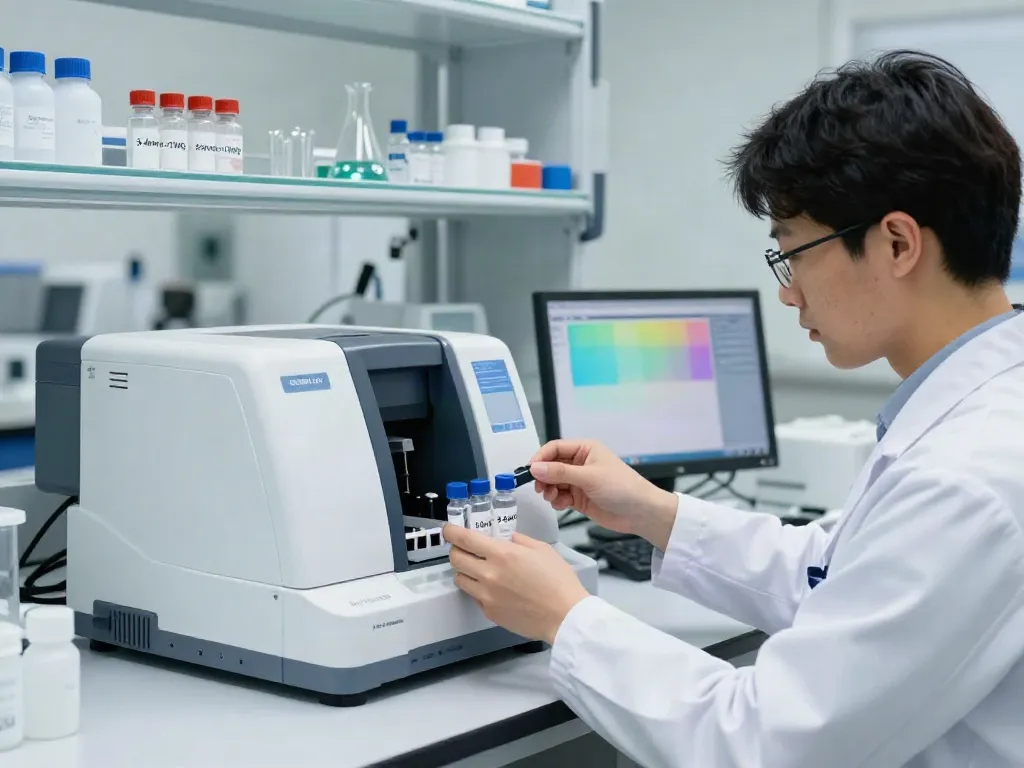5-Amino-1MQ for sale shown in a professional lab analysis setting, highlighting purity and research quality.