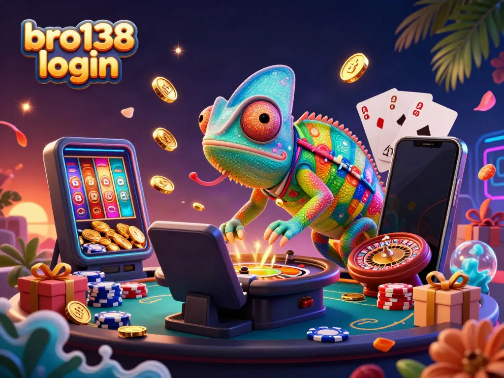 Experience thrilling gameplay with bro138 login featuring colorful slots and engaging casino elements.