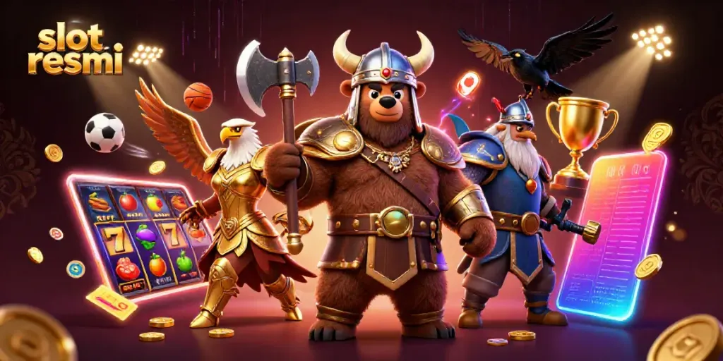Experience the excitement of slot resmi gaming with vibrant characters and dynamic symbols.