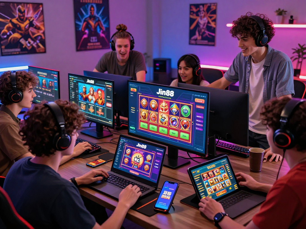 Tải xuống ứng dụng Jin88 với trải nghiệm chơi game đa dạng và sôi động cùng bạn bè trong không gian vui vẻ.