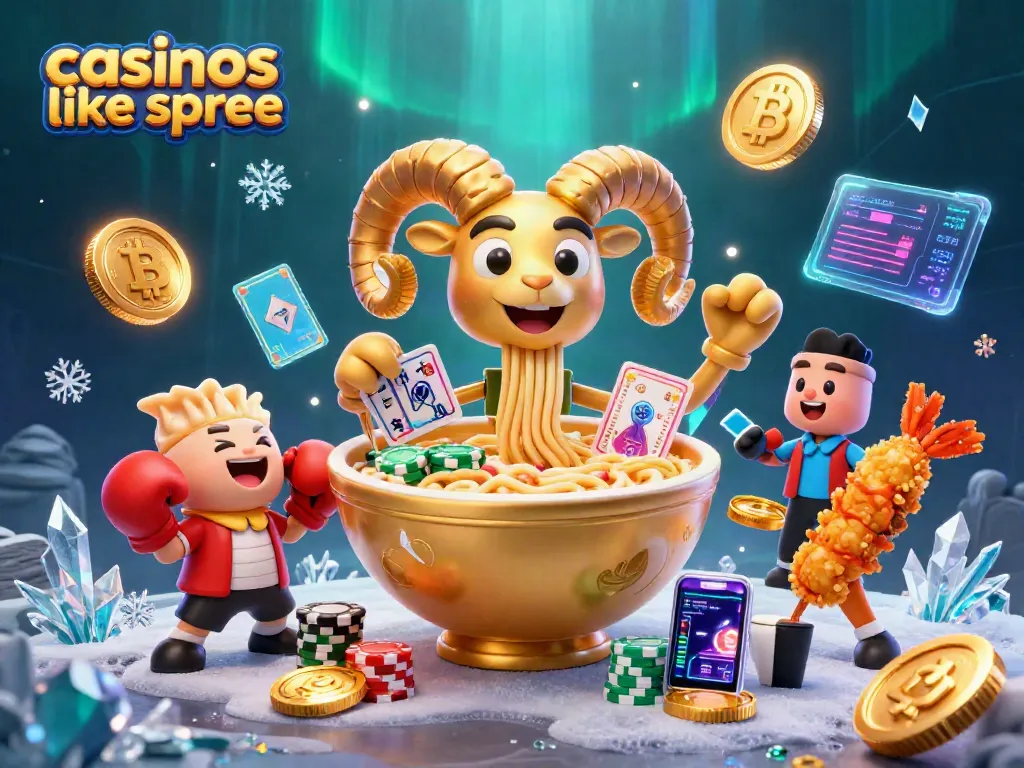 Engage in thrilling gameplay at casinos like spree with vibrant characters and casino elements.